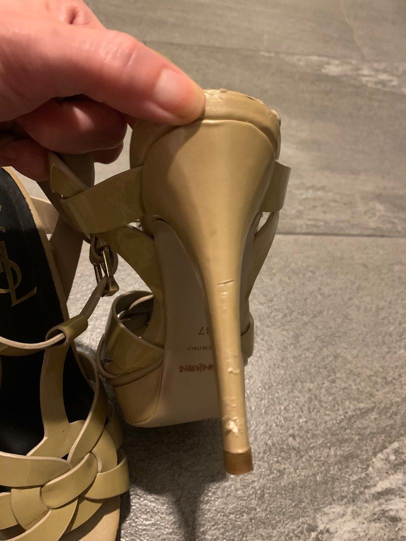Used sales ysl heels