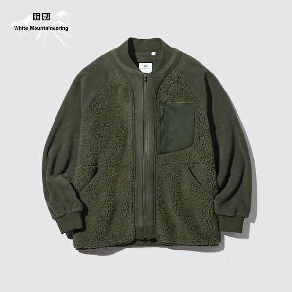 White mountaineering boa bomber jacket sale