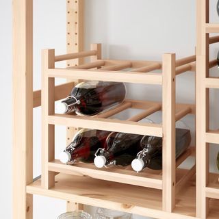 Wine rack wooden - 9 bottles  (Please READ description before asking questions!)