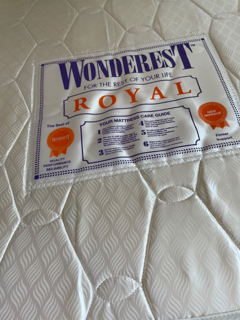 Wonderest Mattress King Size, Furniture & Home Living, Furniture, Bed