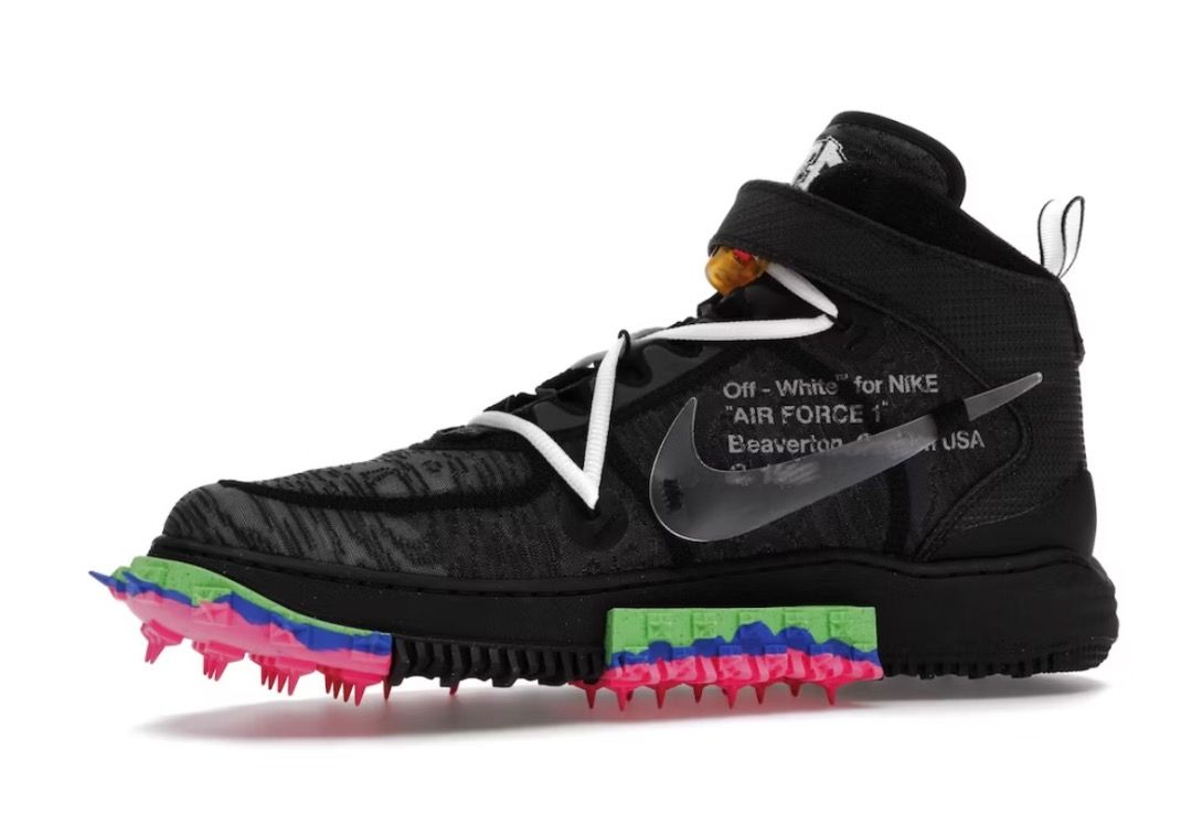 WTT OFF WHITE air force 1s black Men s Fashion Footwear