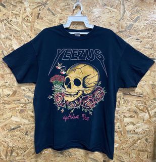 Cristees Design Yeezus Tour Black T-Shirt Yeezy India