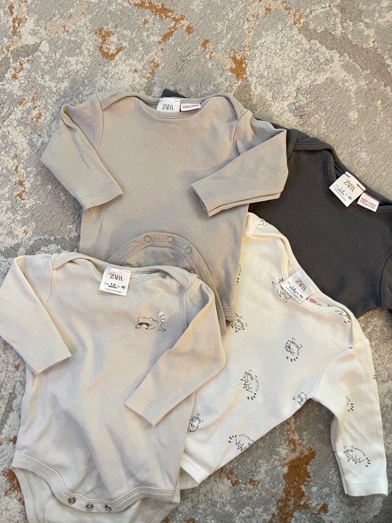 ZARA BABY Bodysuits Babies Kids Babies Kids Fashion on Carousell