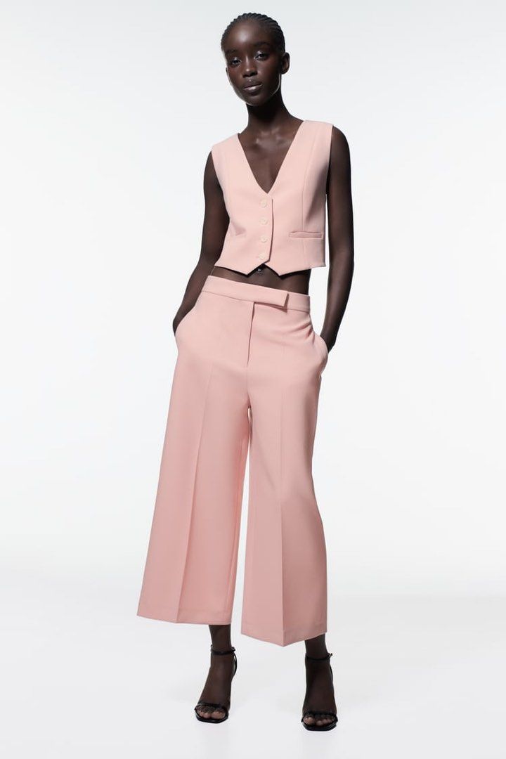 Waistcoat zara discount