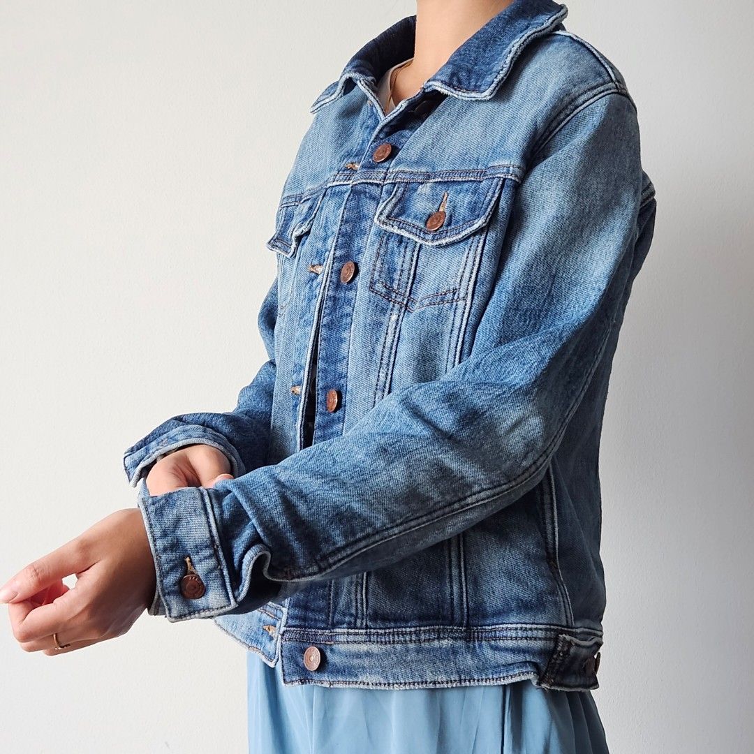 Men Jeans Jacket | Jean jacket men, Unisex jacket, Thick jackets-pokeht.vn