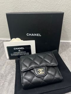Chanel Classic Small Flap Wallet Ap0231 Y01588 C3906, Black, One Size