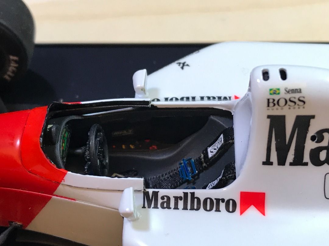 1/20 Tamiya Mclaren Honda MP4/7 Senna (完成品), 興趣及遊戲, 玩具