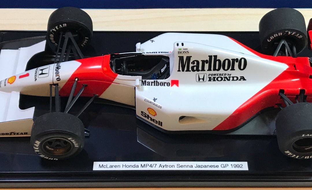 1/20 Tamiya Mclaren Honda MP4/7 Senna (完成品), 興趣及遊戲, 玩具