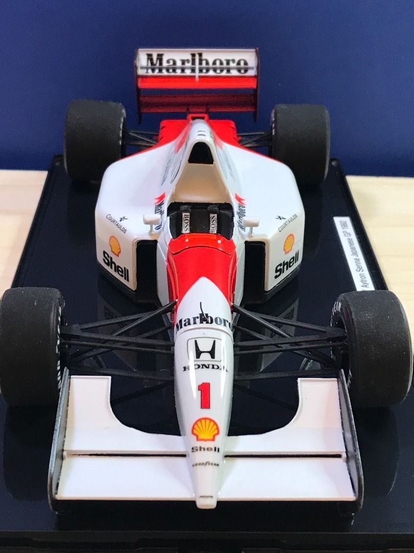 1/20 Tamiya Mclaren Honda MP4/7 Senna (完成品), 興趣及遊戲, 玩具