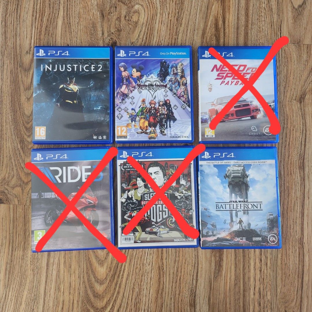 15 each Playstation 4 Games Buy any 3 for 40 Video Gaming