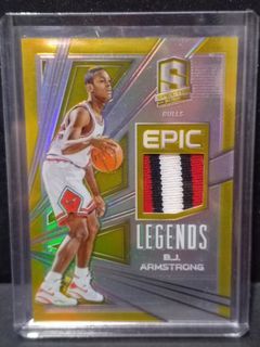 2017-18 Panini Spectra Epic Legends BJ Armstrong Relics 03/10