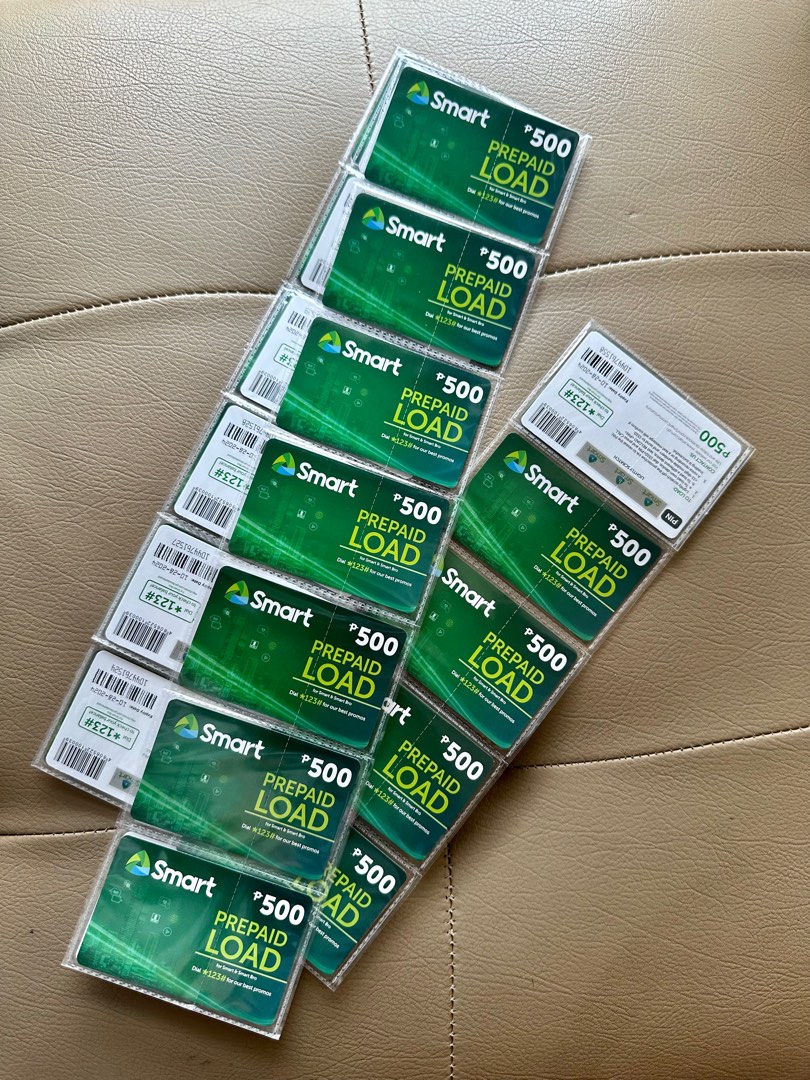 31 pcs Php500 Smart Load ️Take All ️, Everything Else, Others on Carousell