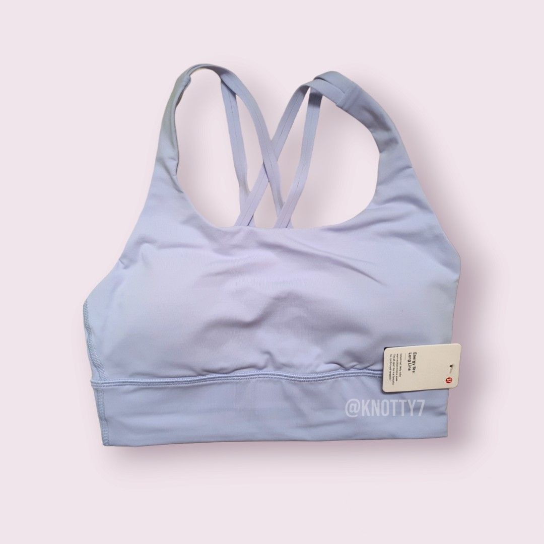 Lululemon BNWT Energy Bra Long Line - size 4, Women's Fashion, Activewear  on Carousell