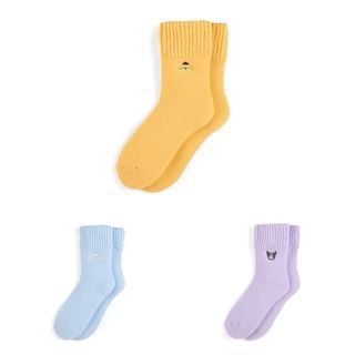 日版 長襪 布甸狗 布丁狗 玉桂狗 kuromi cinnamoroll sanrio socks pompompurin