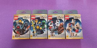 全新未開盒 (一次過四盒) Lego 3340 3341 3342 3343  Star Wars Sith Minifigure Pack StarWars 星戰系列 (2000年出產)