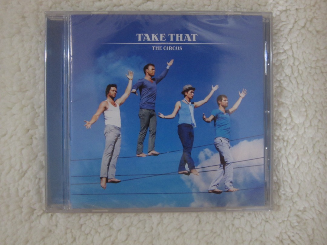 未開封Take That CD The Circus, 興趣及遊戲, 音樂、樂器& 配件, 音樂