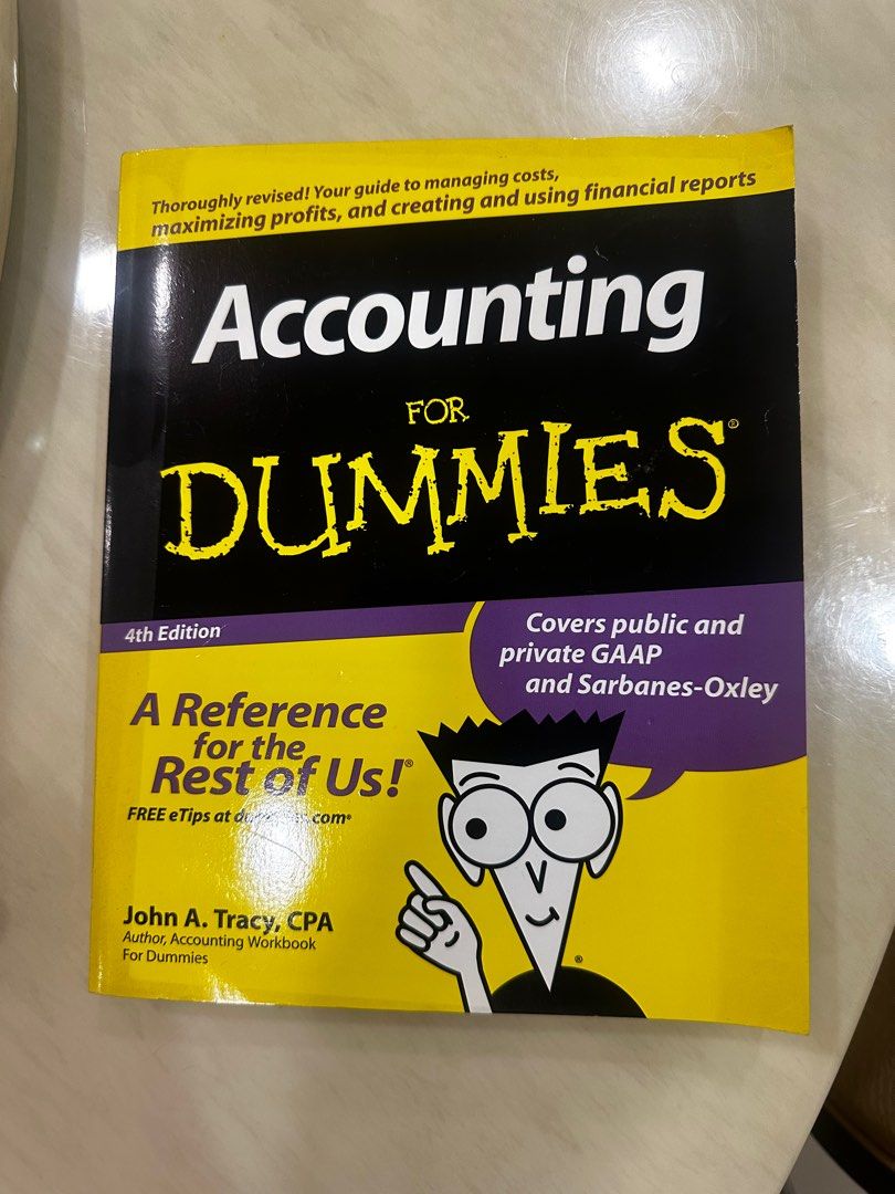 Accounting for Dummies, Hobbies & Toys, Books & Magazines, Textbooks on