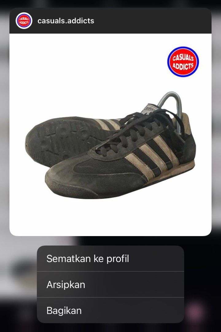 Sepatu kets adidas dragon discount