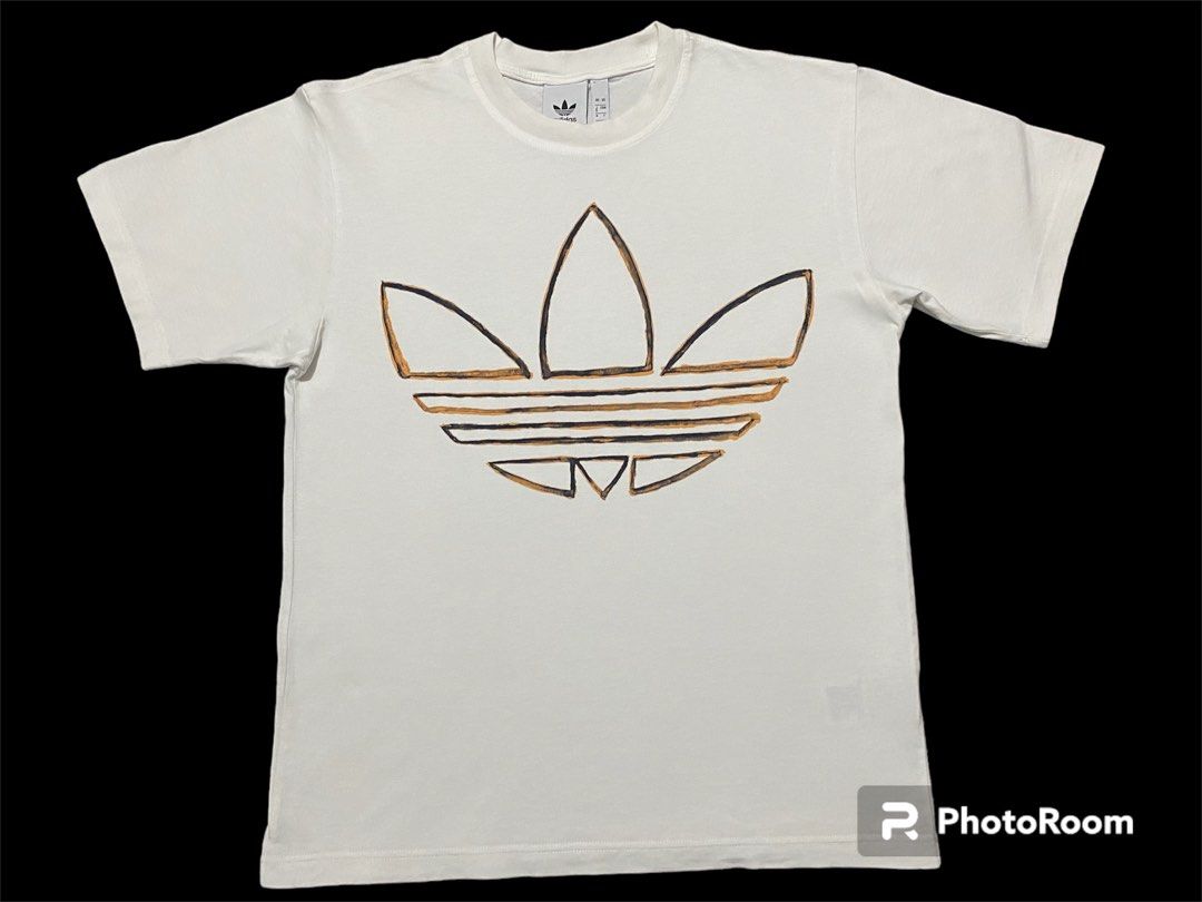 Adidas rose cheap gold trefoil