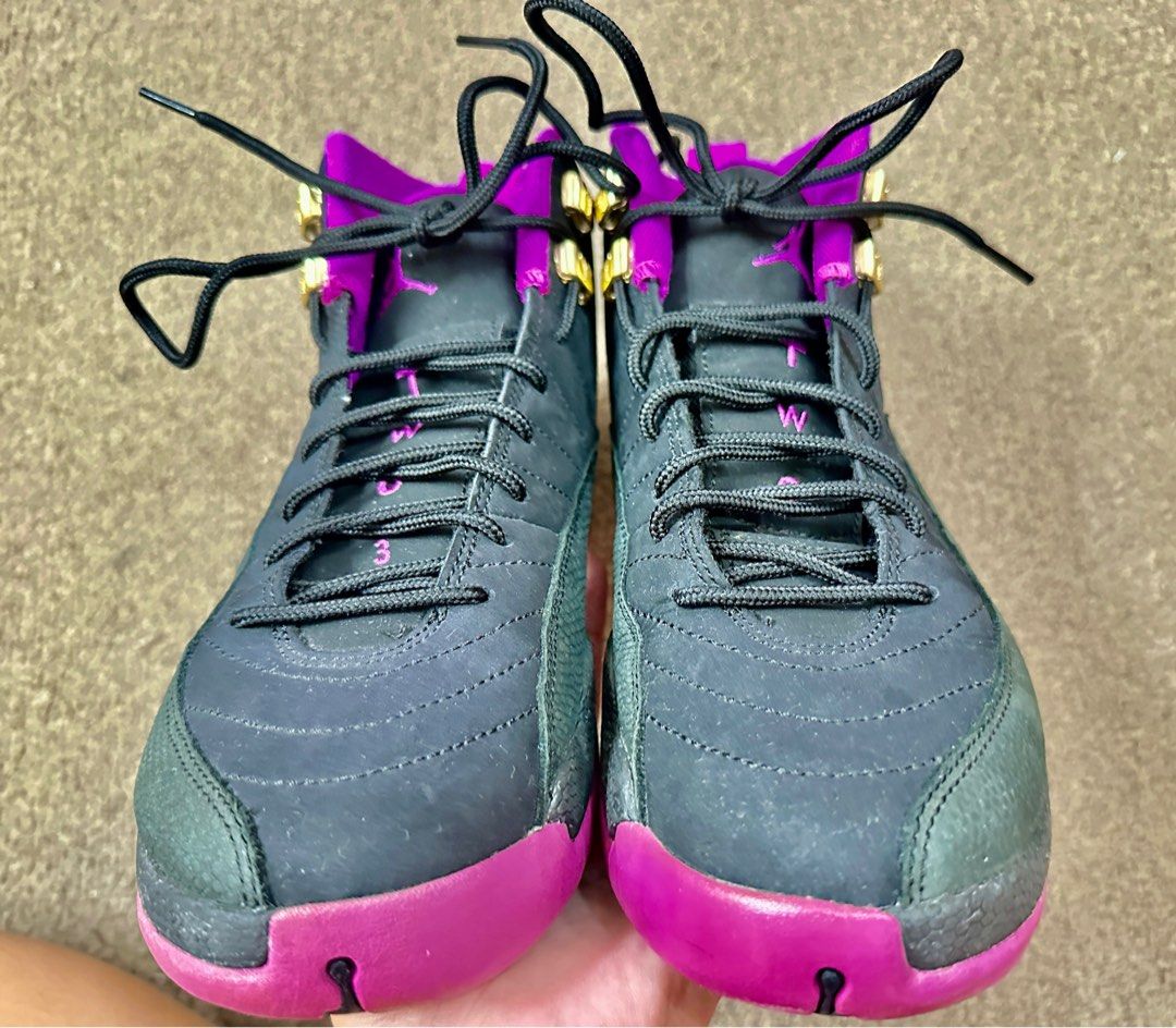 Jordan 12 clearance violet purple