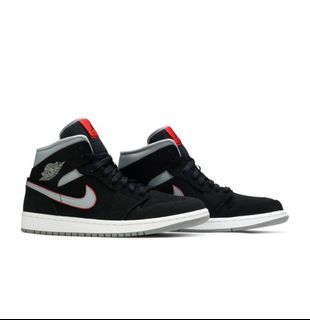 Air Jordan 1 Mid :Shadow Red aka Particle Grey Restock