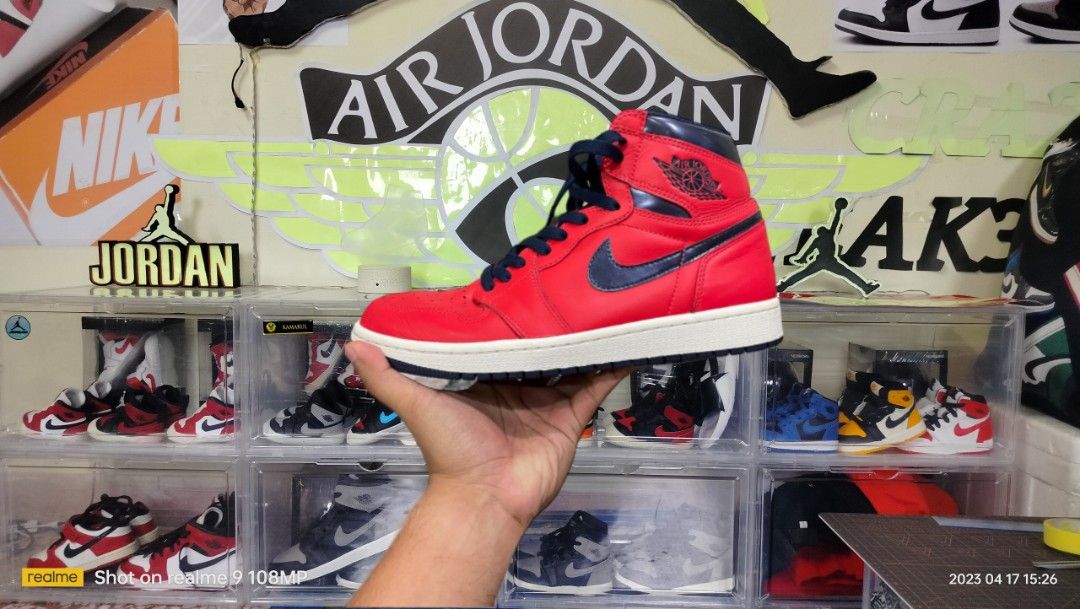 Air jordan 1 retro high og david clearance letterman
