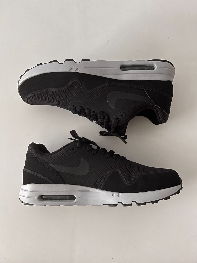 Air Max 1 Ultra 2.0 Essential Black Grey Men s Fashion