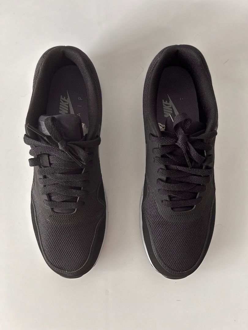 Air Max 1 Ultra 2.0 Essential Black Grey Men s Fashion