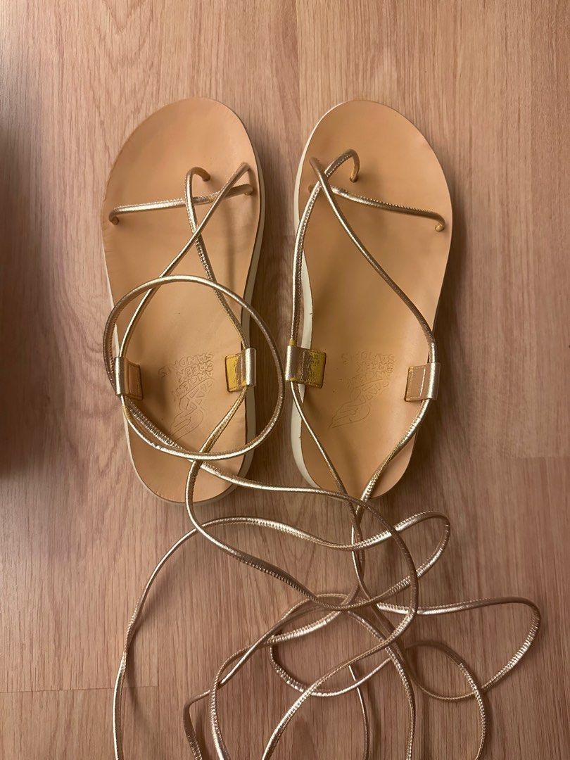 Ancient greek cheap gold sandals