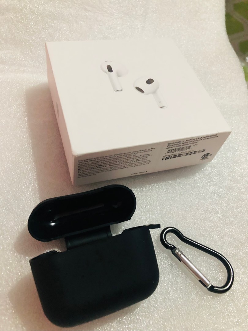 Apple AirPods Generation 3 W/ free case, Audio, Earphones on Carousell