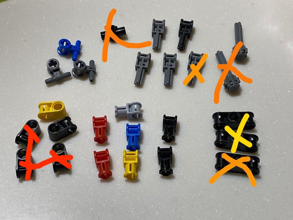 Lego technic assorted pieces cheap