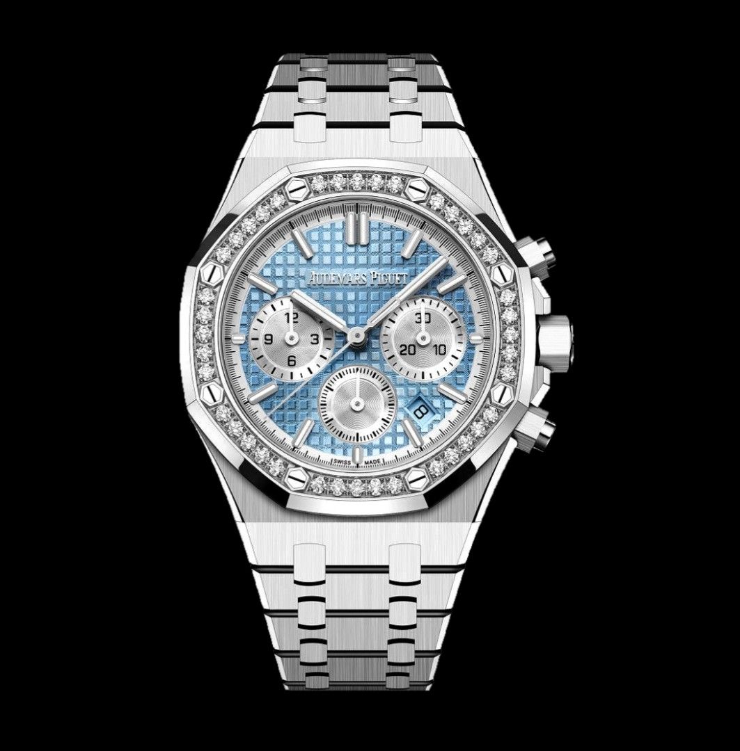 Full diamond new arrivals audemars piguet