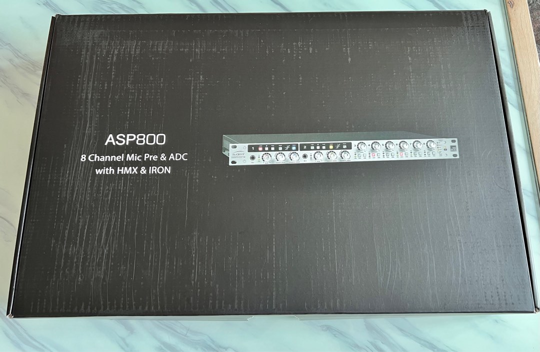 Audient ASP800 8 channel mic-pre & ADC, Audio, Other Audio Equipment on ...