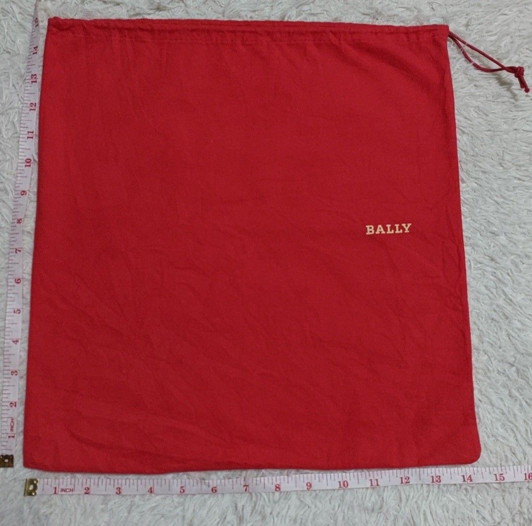 Authentic Bally dust bag 15x14.5 inches (Category: Luxury Bags & Wallets) located in Manila. Submitted by jfluxury.co (Listing ID 1257488179, Image 3). Description: excellent condition no flaws bought in Japan 🇯🇵 💯% Authentic. 😊 Money back guarantee. 😊 Clean and ready to use na po.