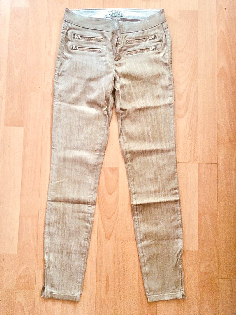 Guess top gold jeans