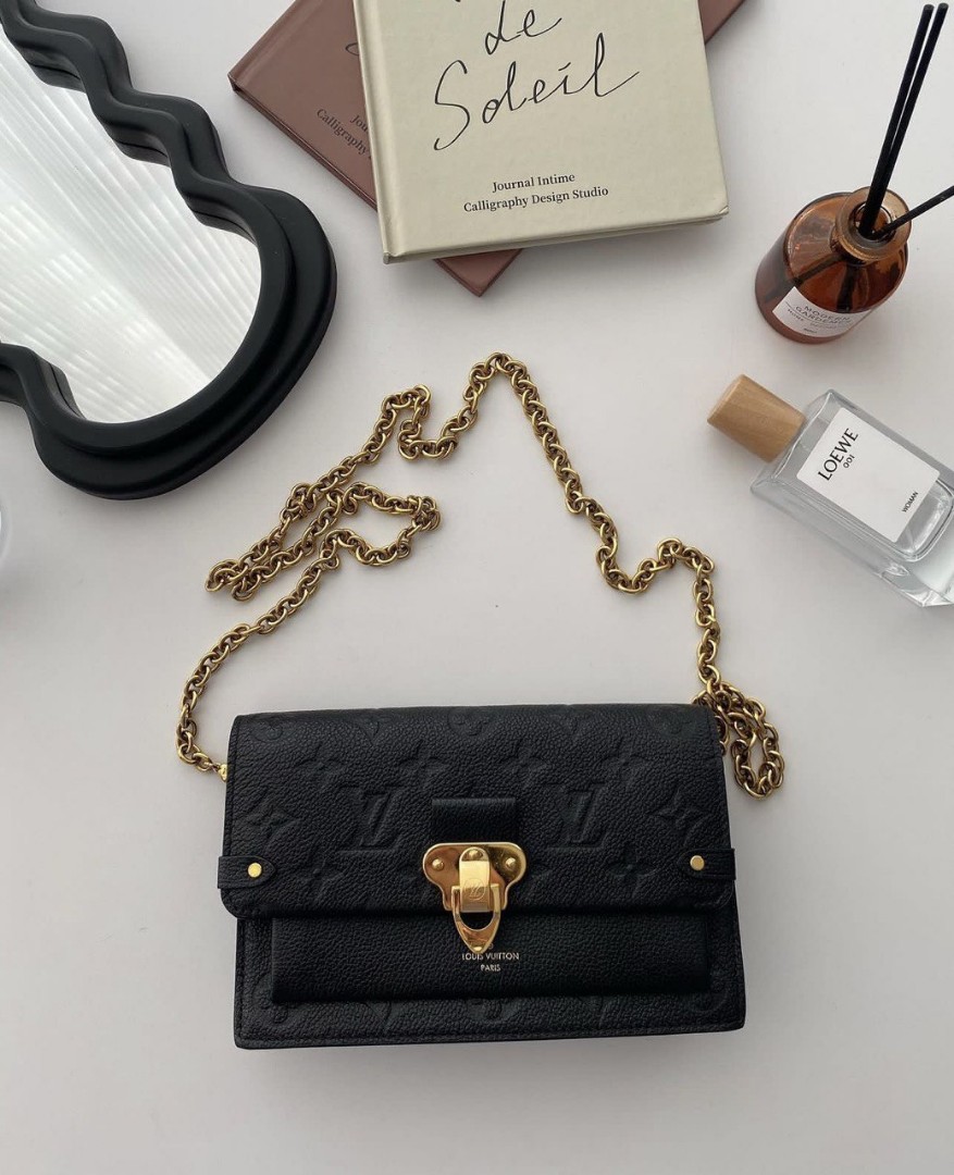 Lv IVY wallet on chain, Luxury, Bags & Wallets on Carousell