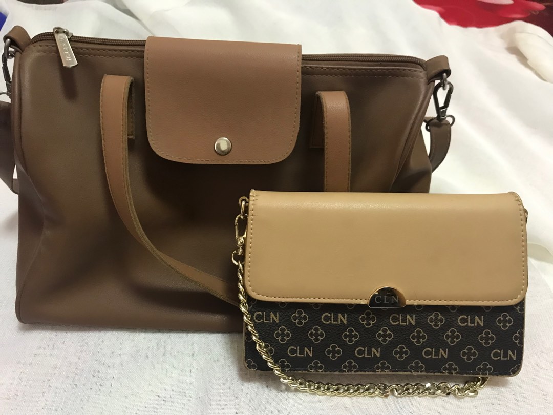 CLN shoulder bag, Women's Fashion, Bags & Wallets, Shoulder Bags on  Carousell