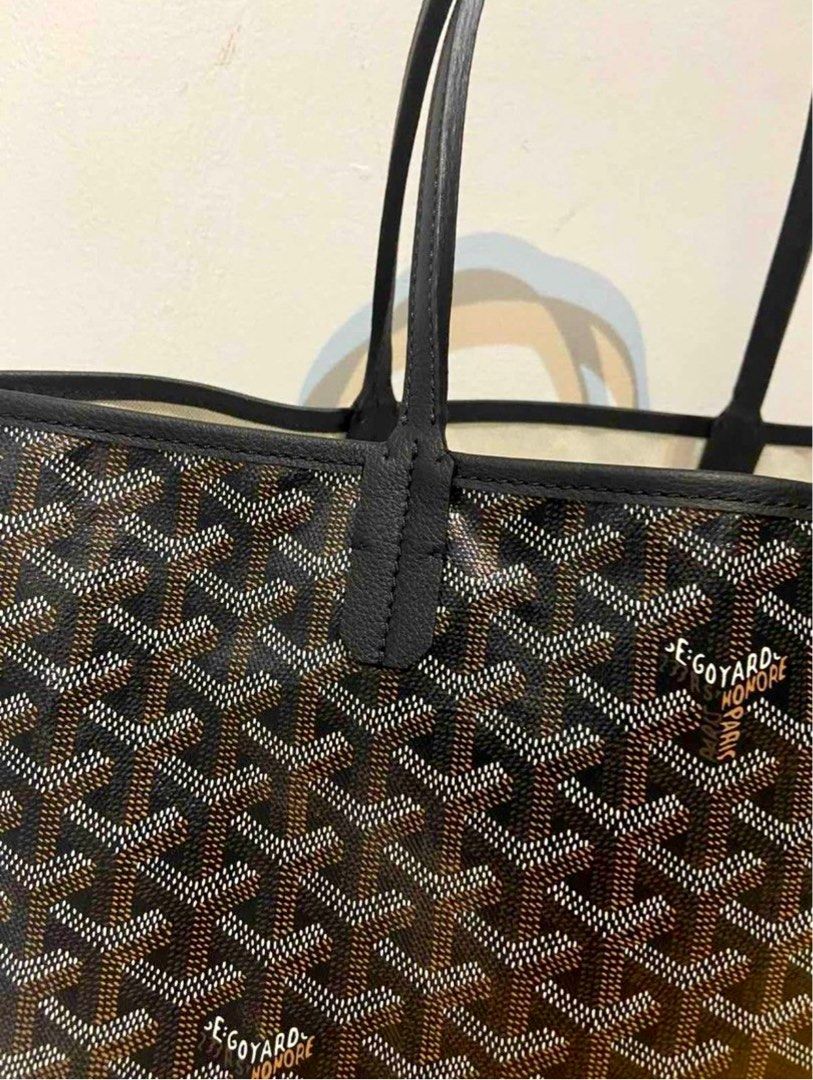 Goyard St Louis PM Maroon Bordeaux (special color), Luxury, Bags & Wallets  on Carousell