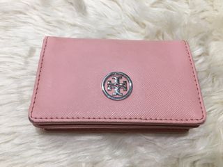 Authentic Tory Burch Calling Card Case Mini Wallet