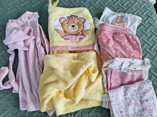 Baby Girl Bundle Essentials- 7 pcs