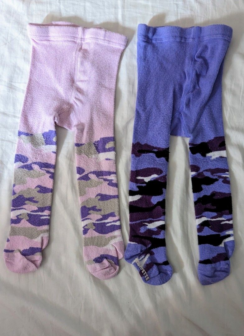 Purple leggings baby online