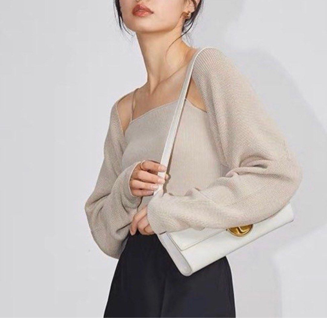 Open shrug cardigan clearance