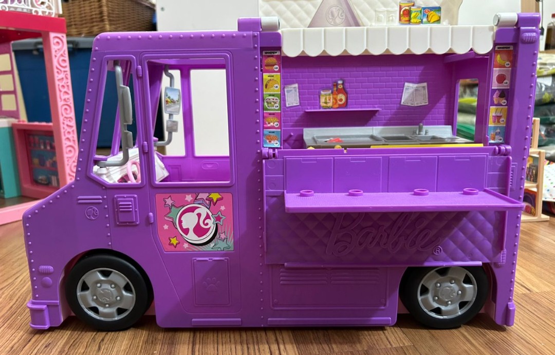 Barbie Food Truck, Hobbies & Toys, Toys & Games on Carousell