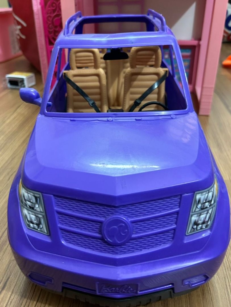Purple barbie suv online