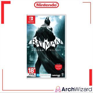 Batman Arkham Trilogy - Batman: Arkham Trilogy 🍭 Nintendo Switch Game - ArchWizard