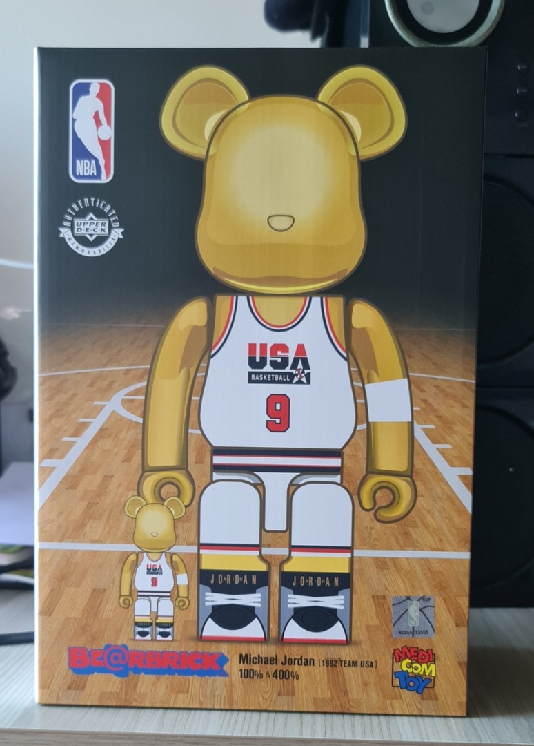 評価403BE@RBRICK Jordan 1992 TEAM USA 400％ - その他