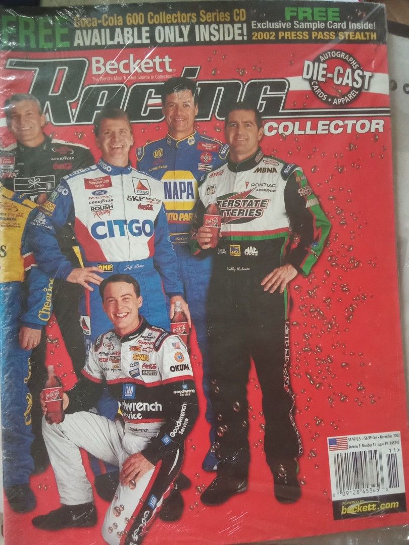 Beckett racing card magazine, Hobbies & Toys, Books & Magazines ...