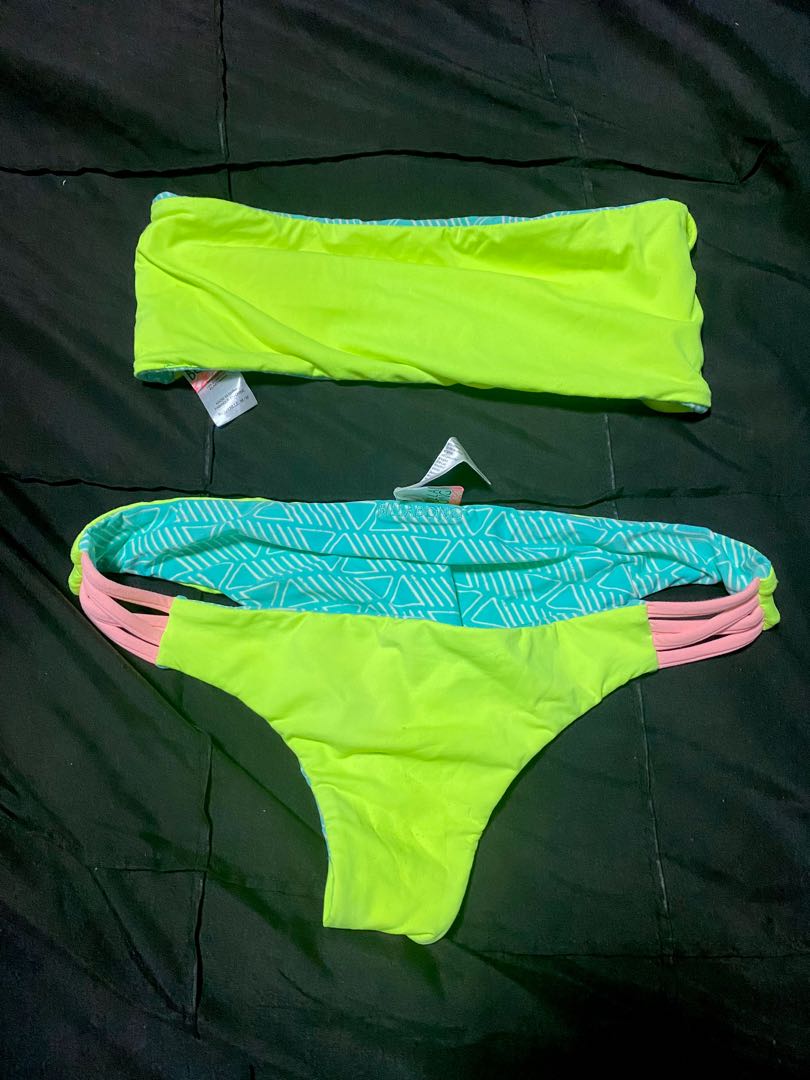 Billabong Reversible bikini (M), Women's Fashion, Swimwear, Bikinis