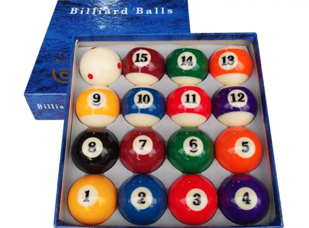Billiard balls are sold in bulk. Standard 57.2mm American black 80ball