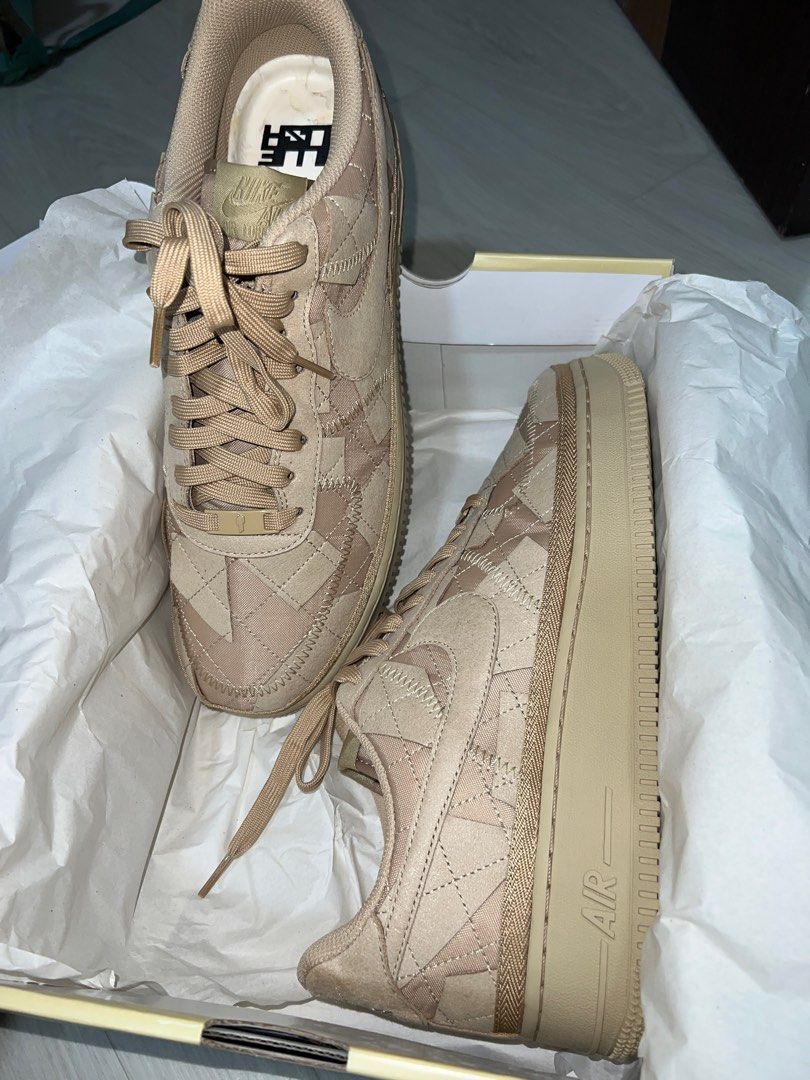 Air force 1 low satin floral pale ivory online